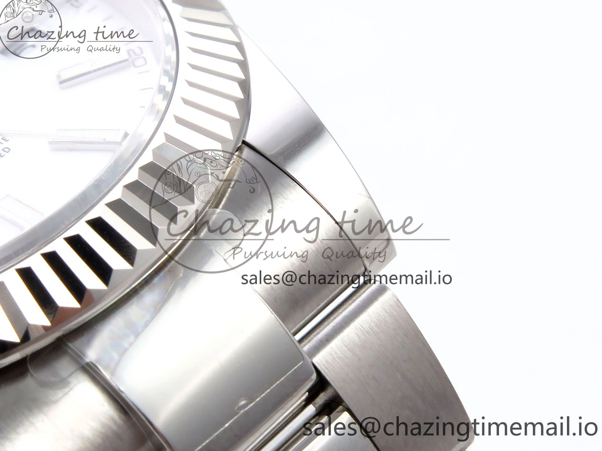 DateJust Dial on White Best 126334 41 Stick A3235 EWEF Bracelet Edition Oyster 0417